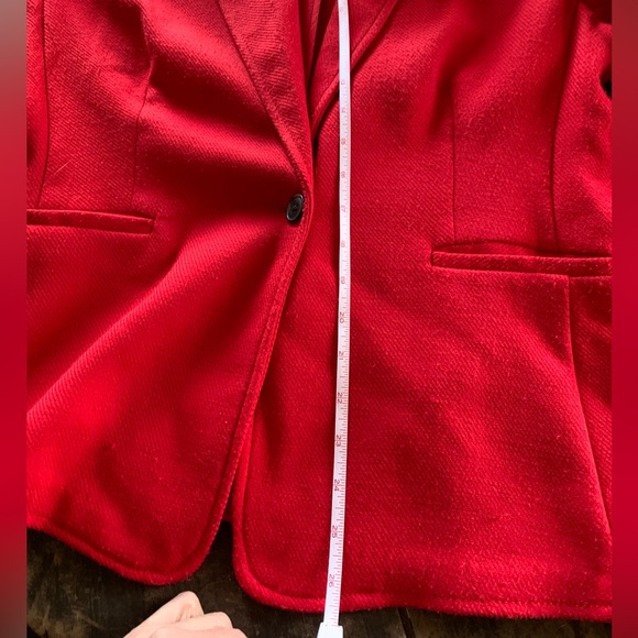 Beautiful red blazer from Old Navy women’s size large - Picture 10 of 16